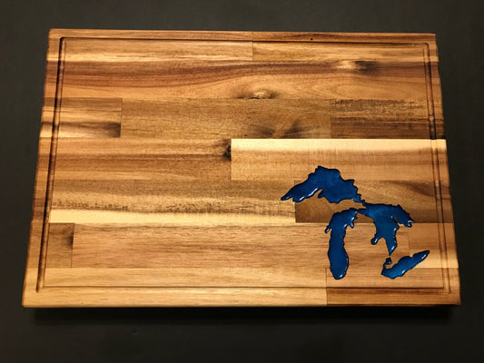 Michigan Great Lakes Cutting Board