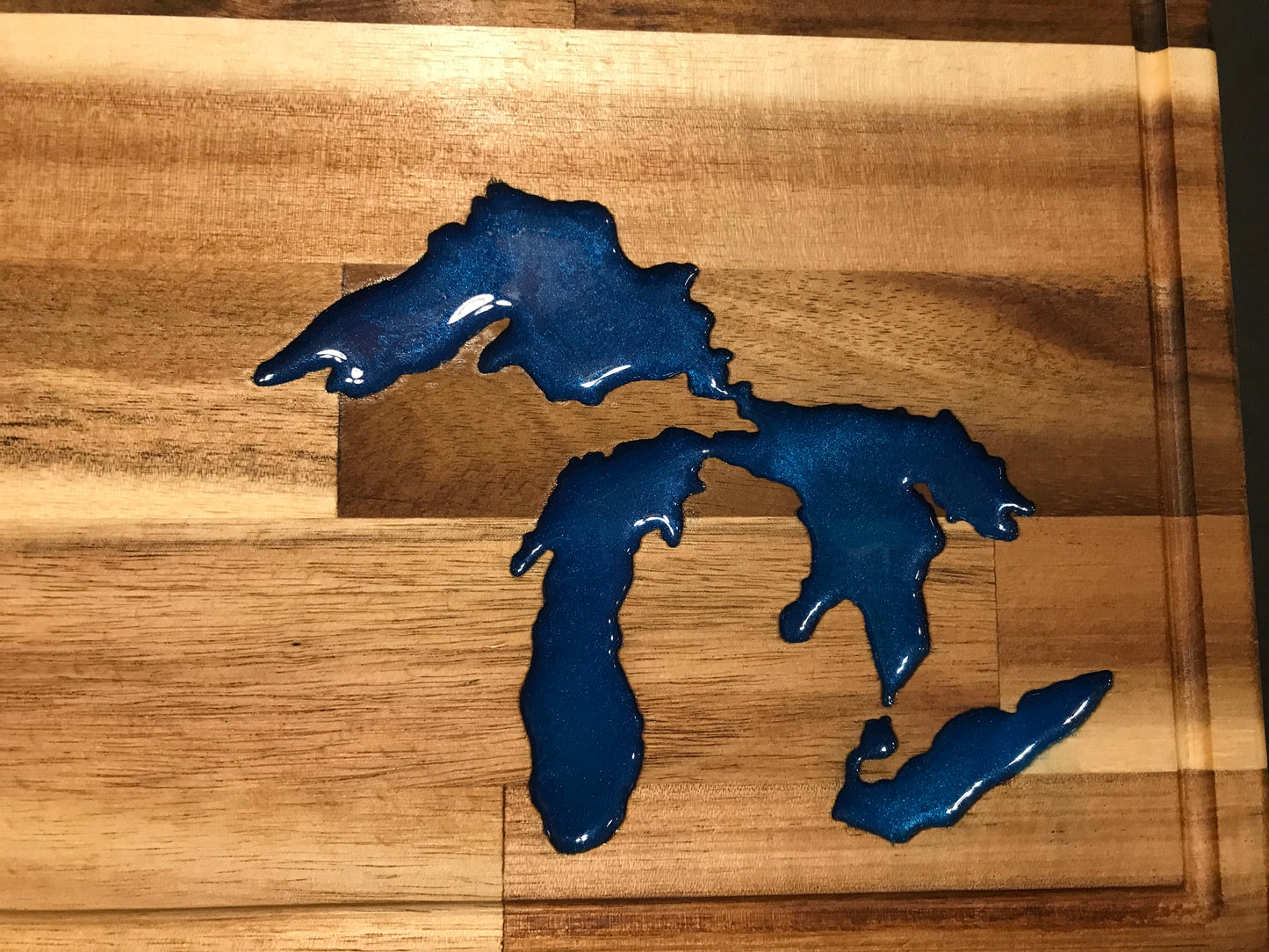 Michigan Great Lakes Cutting Board